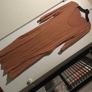 Casual slit dress